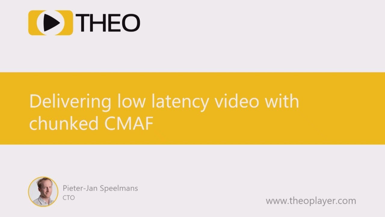 DT101A. Delivering Low-Latency Video with Chunked CMAF