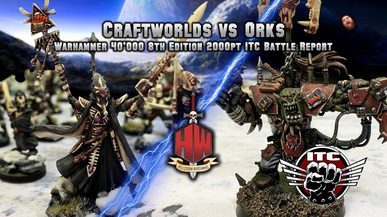 Craftworlds Ulthwe vs Orks ITC 2000 Warhammer 40K Battle Report