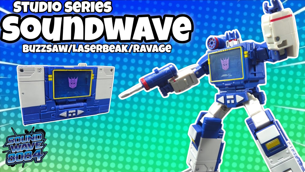Обзор Саундвейва из серии «Трансформеры: Студия»