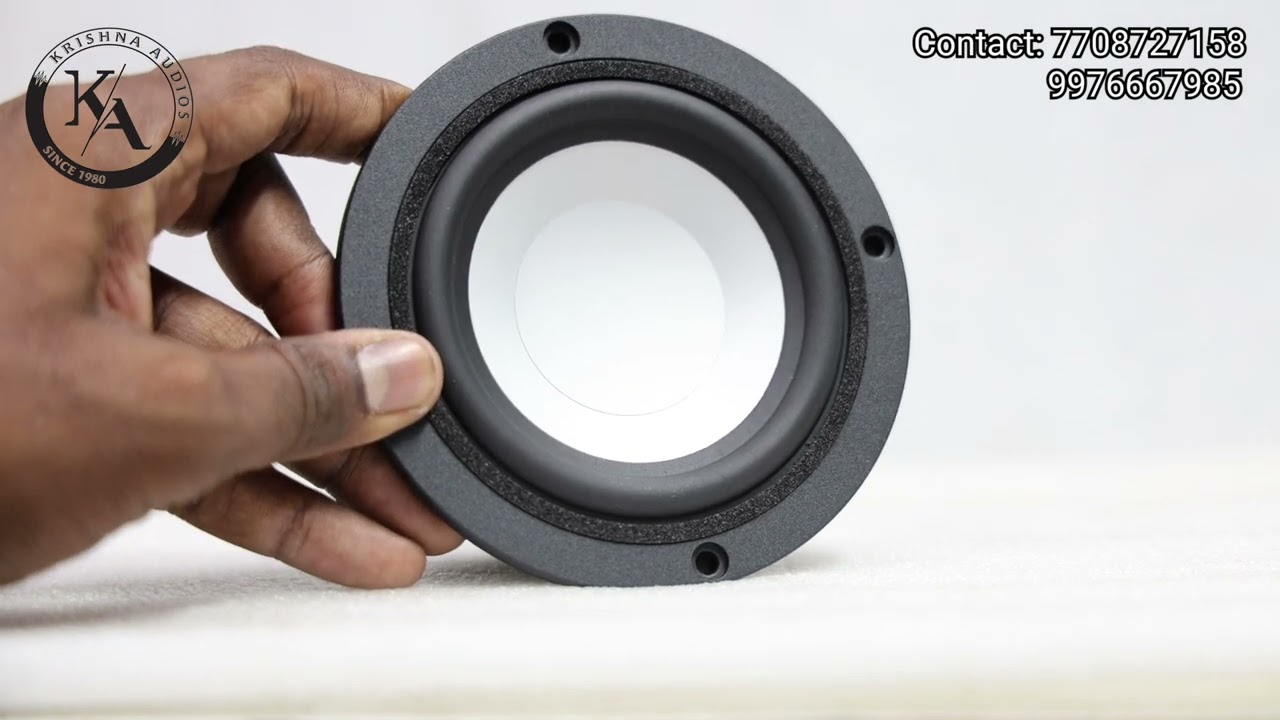 New Doogesound Aluminum Cone 4 Inch Mid Woofer With Best Quality Audio | Full Detailed Review 