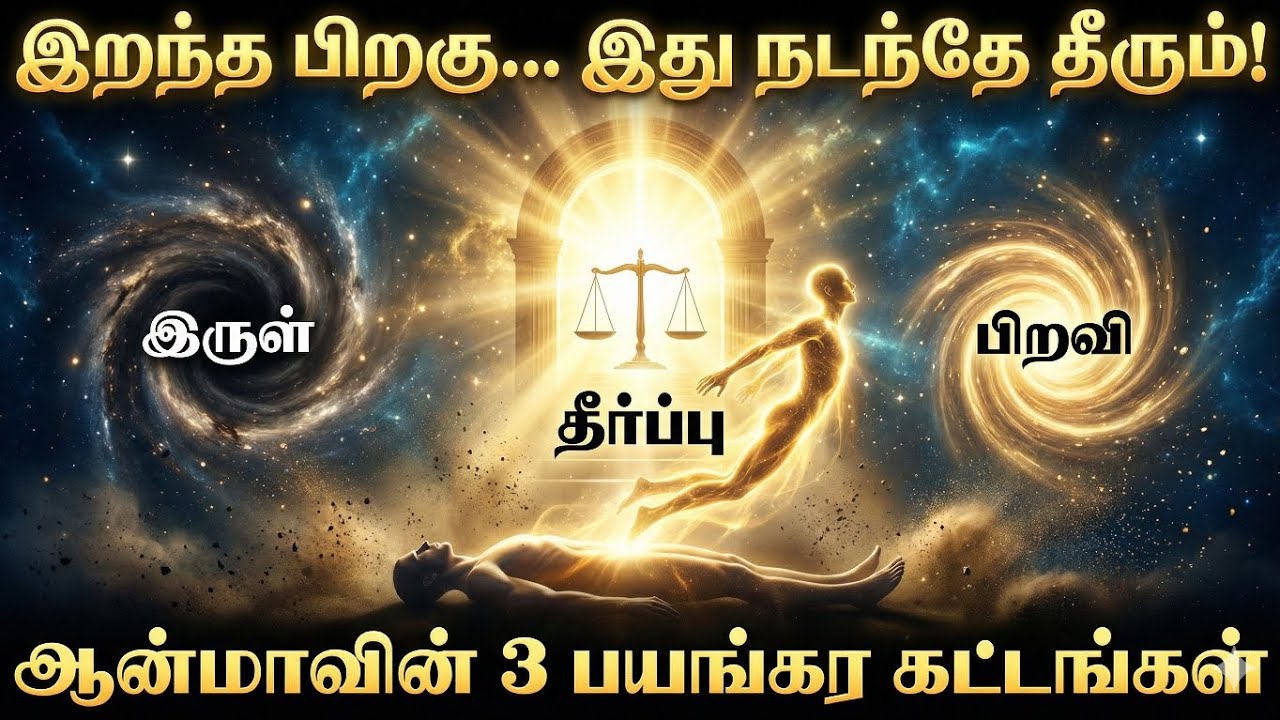 இறந்த பின் ஆன்மாவுக்கு என்ன நடக்கிறது? | அடுத்த பிறவிக்கு முன் 3 பயங்கர கட்டங்கள் #SoulJourney