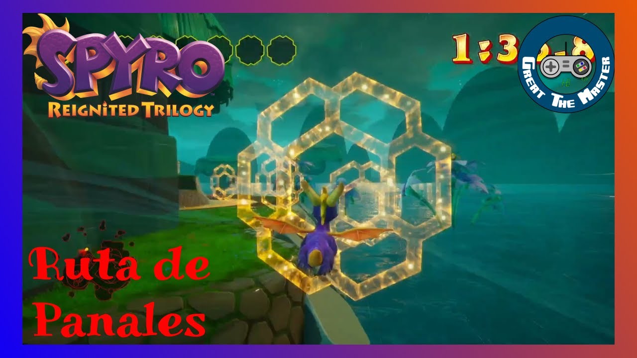 Spyro 3 (Reignited) | #23: Ruta de Panales 100% (Todas las Gemas & Huevos)