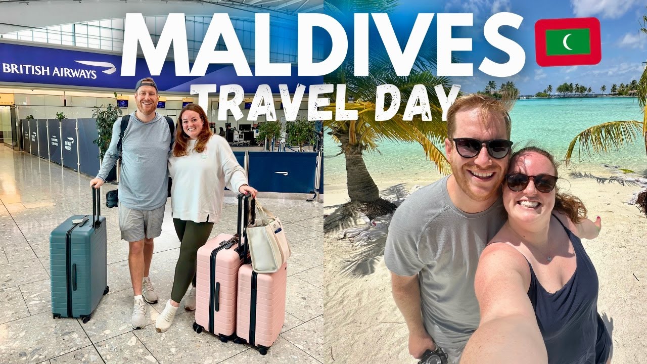MALDIVES TRAVEL DAY VLOG! ✈️ Flying British Airways London to Malé 🇲🇻 Boeing 777 Economy Review