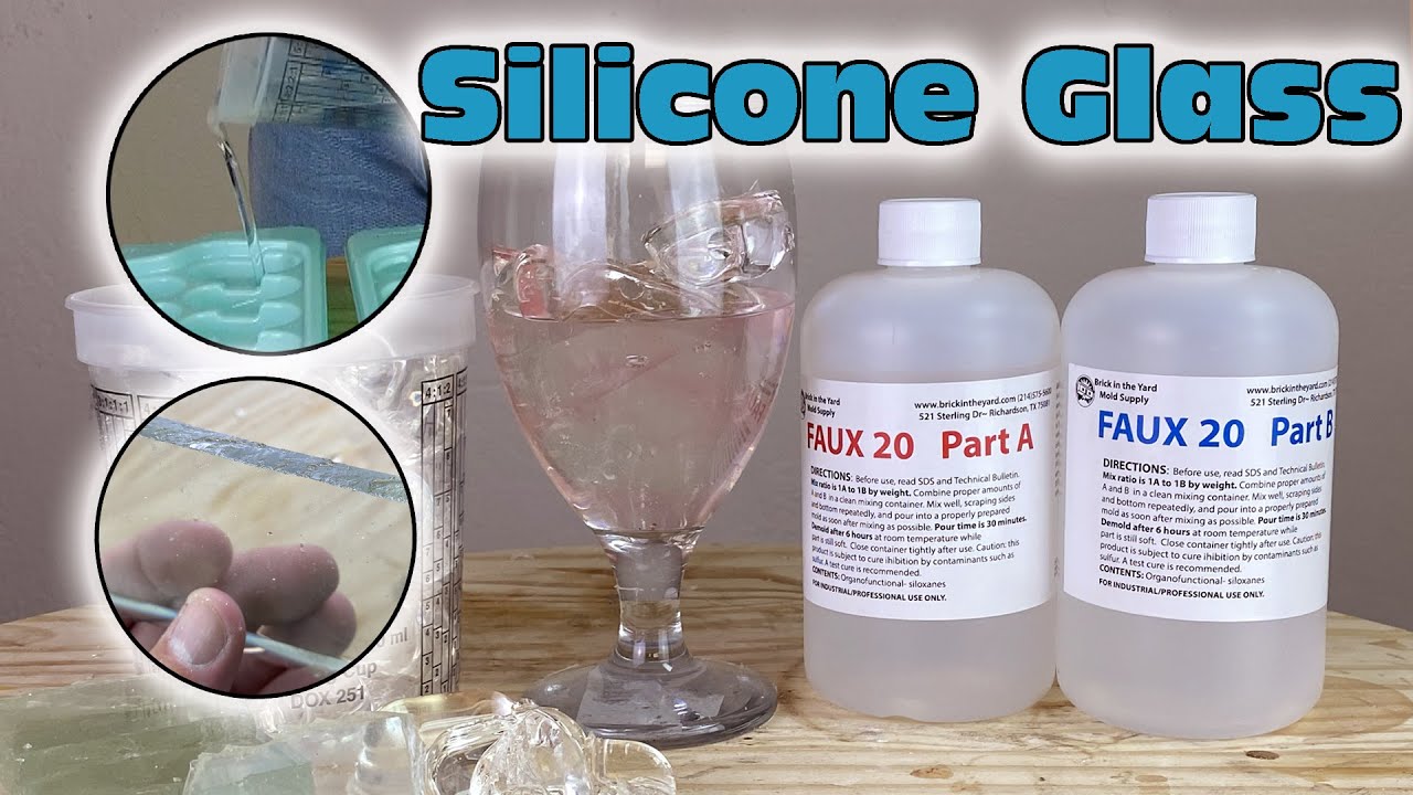 Silicone Glass: Simulating Ice, Water, & Glass With Faux 2O