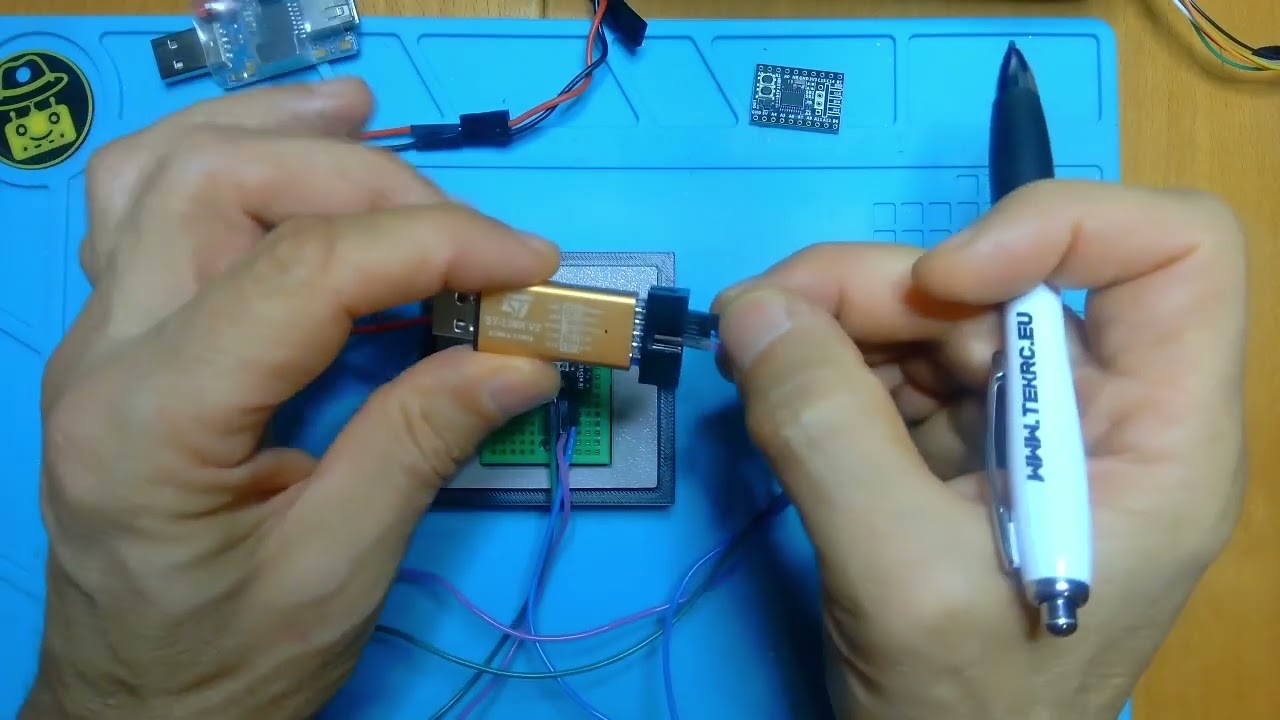 RC-Elektronik: wie bekomme ich denn nun die Firmware auf den STM32-Microcontroller?