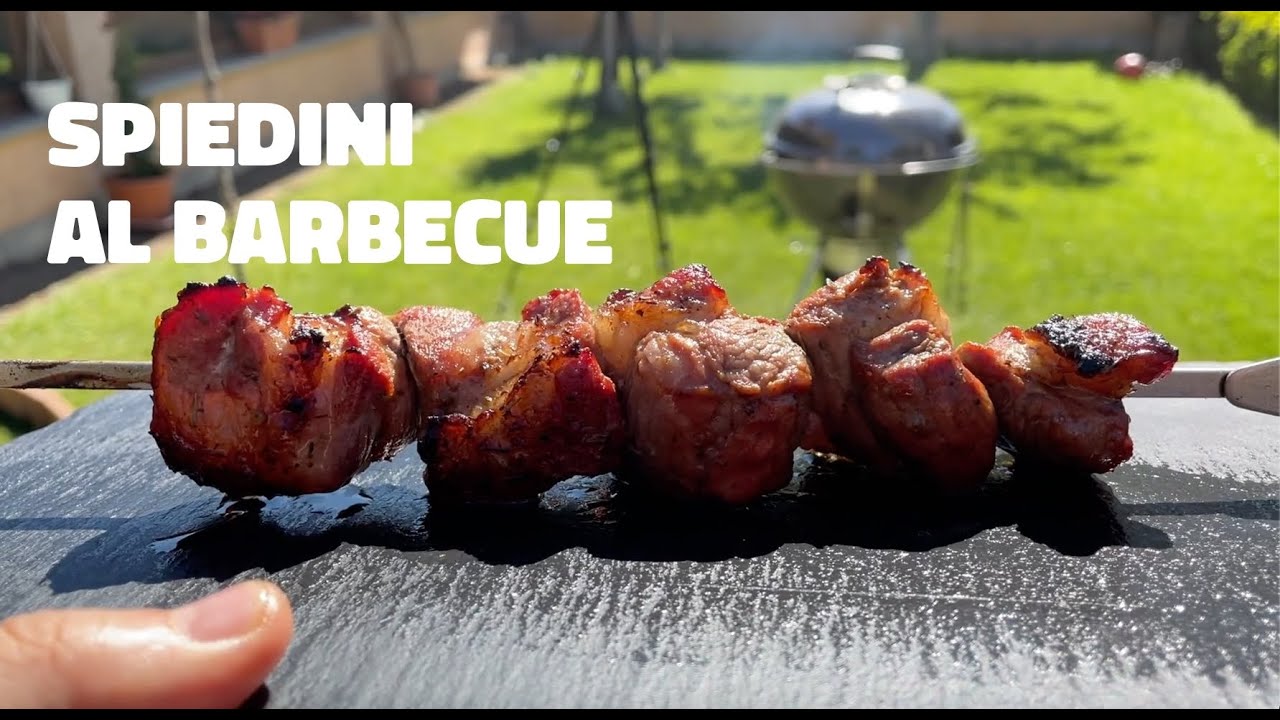 Spiedini al barbecue. La ricetta perfetta