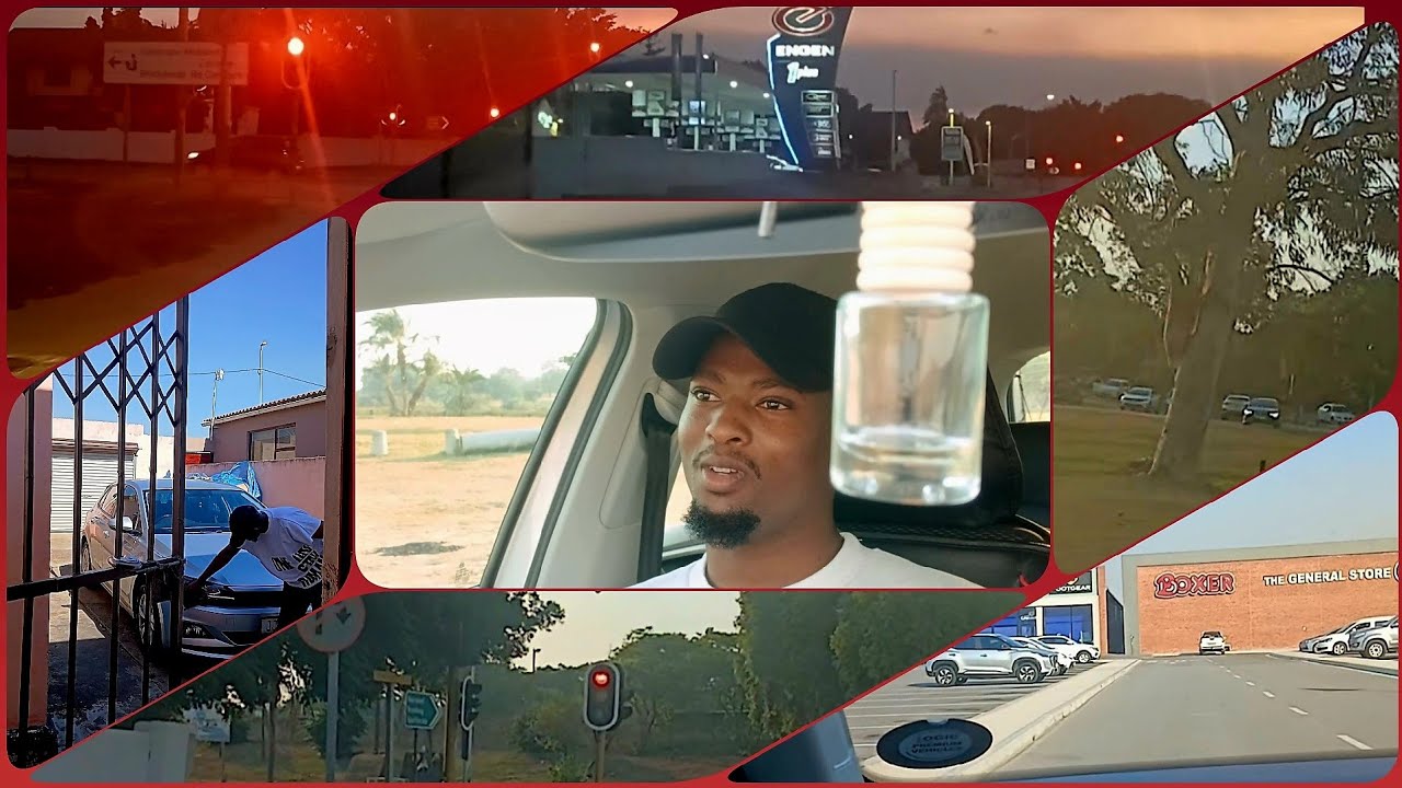 Short road trip to the tailor and other places around uitenhage town 🪡 🧵 🚗 🍔 🍟 