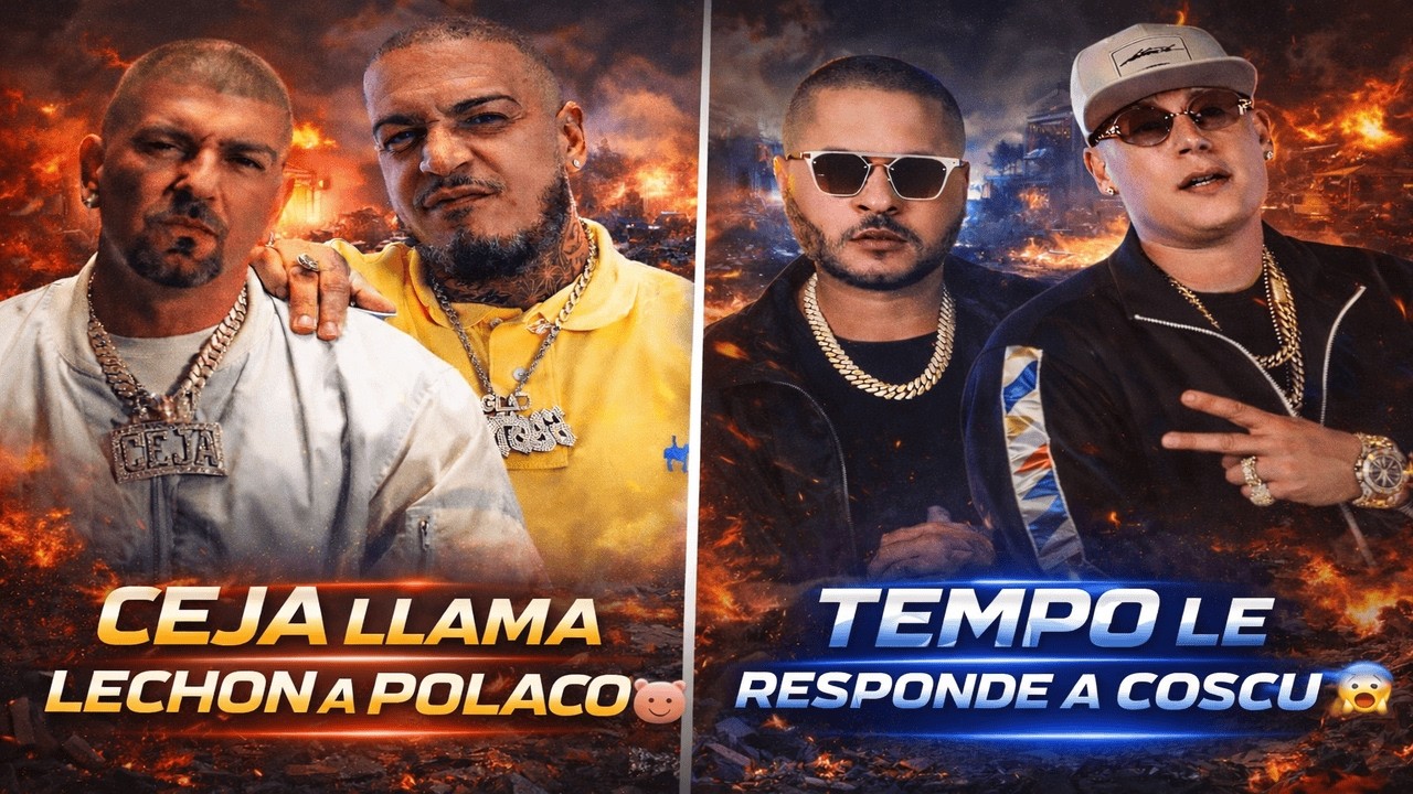 TEMPO Le Responde a COSCU y AL2 😱 | MC CEJA Dice que POLAKAN es un LECHON 🐷
