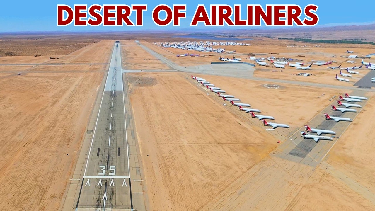 Southern California Logistics Airport (KVCV) | 13,000 Feet, 500 Airliners & $1 Meals