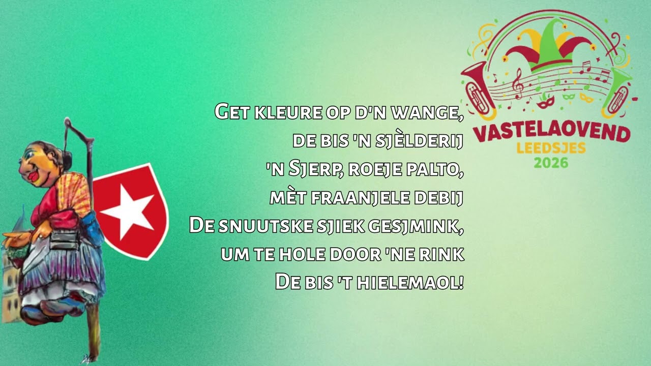 Mestreechter Vastelaovendsleedsje 2026 Vastelaovendssnuutske