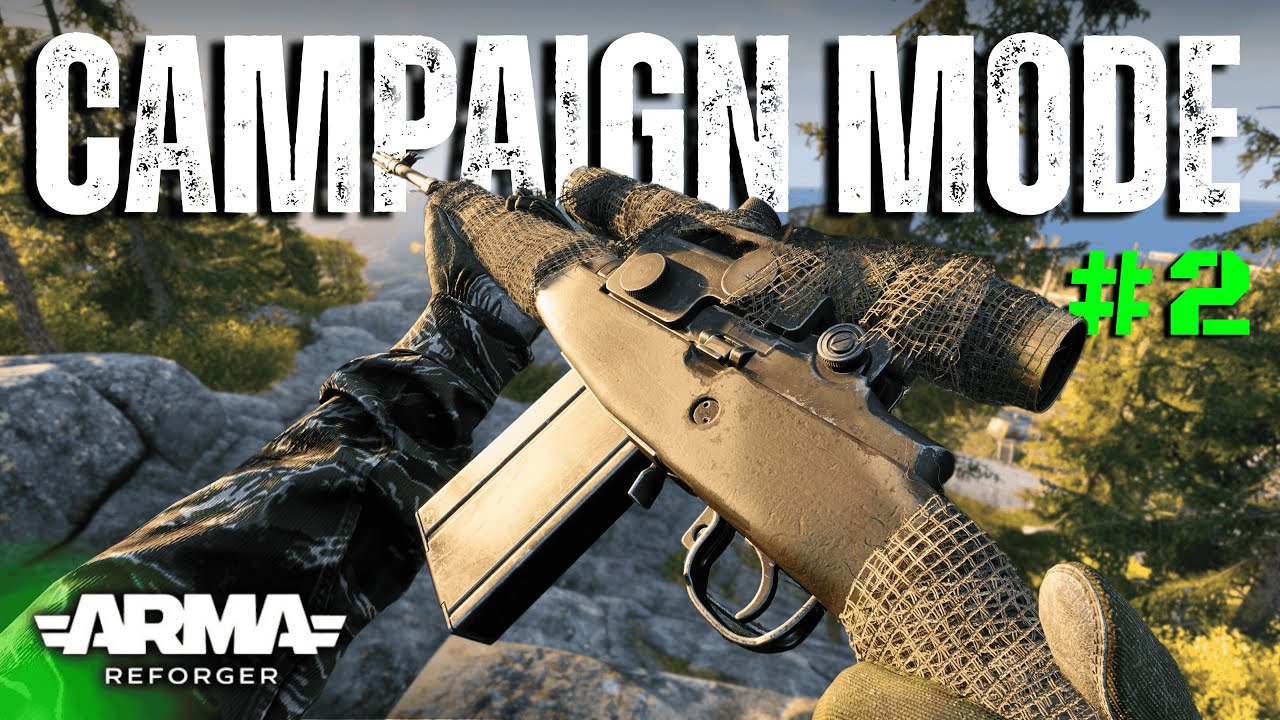 Ghillie M21 First Look | Arma Reforger 1.6 Campaign (Operation Omega Mission 2)