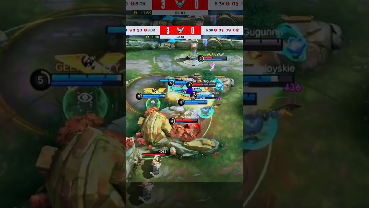 GEEK VS AURA #mobilelegends #mlbb #mplids13