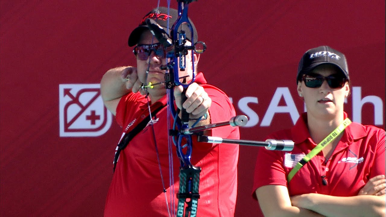 Reo Wilde v Bridger Deaton — compound men semifinal | Lausanne 2014 Archery World Cup