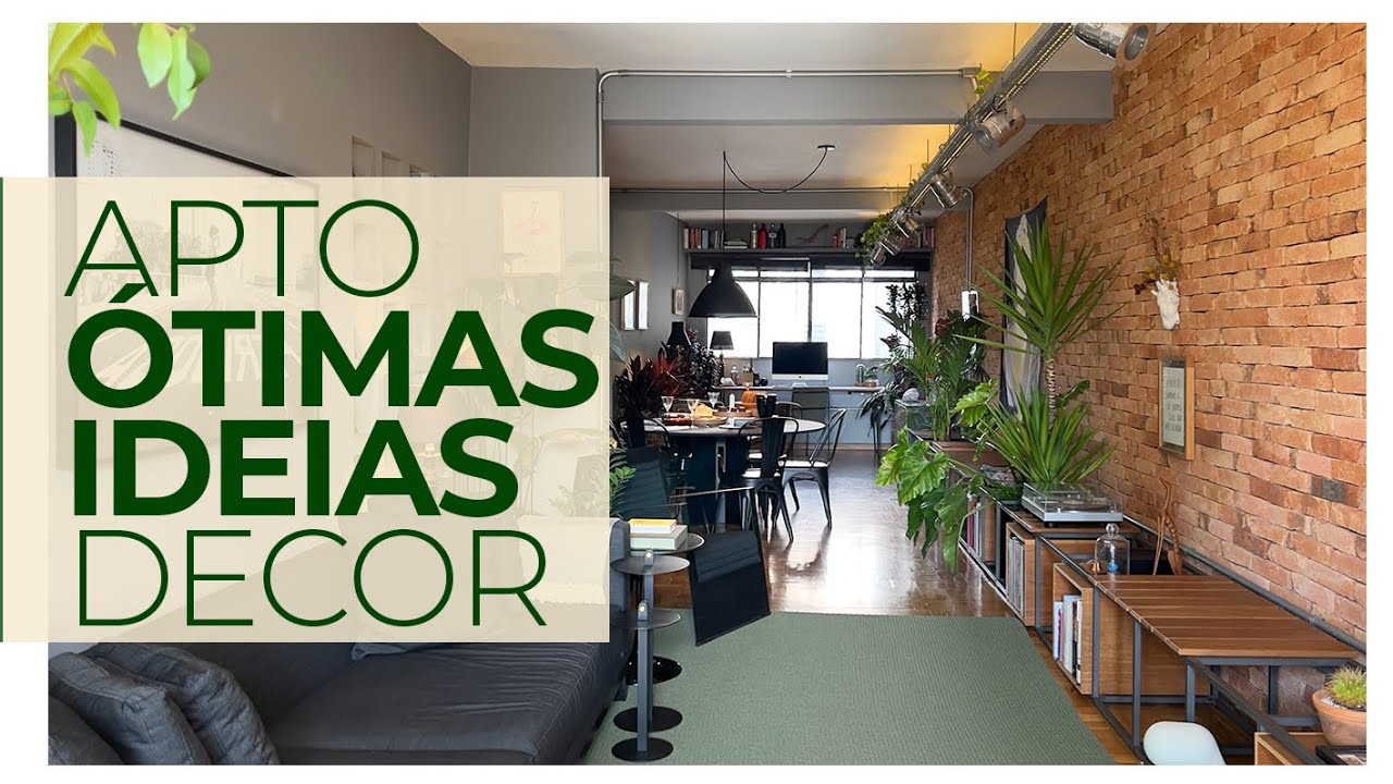 APTO CHEIO DE ÓTIMAS IDEIAS PARA DECORAR COM PLANTAS, MOBILIÁRIO DESIGN E SOLUÇÕES PRÁTICAS E FÁCEIS