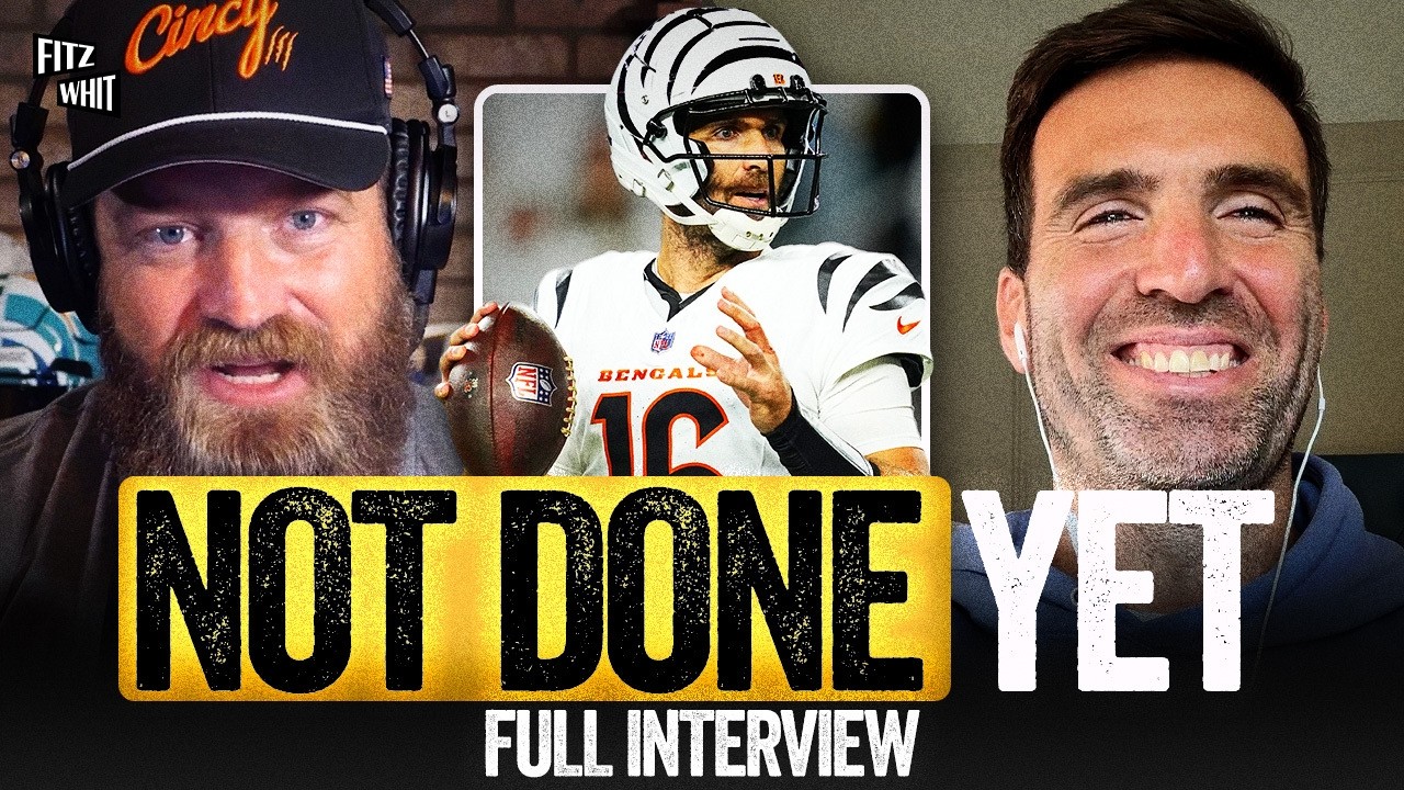 Joe Flacco On Playing With Ja'Marr Chase & Tee Higgns, His NFL Career, His Love Of One Piece & More