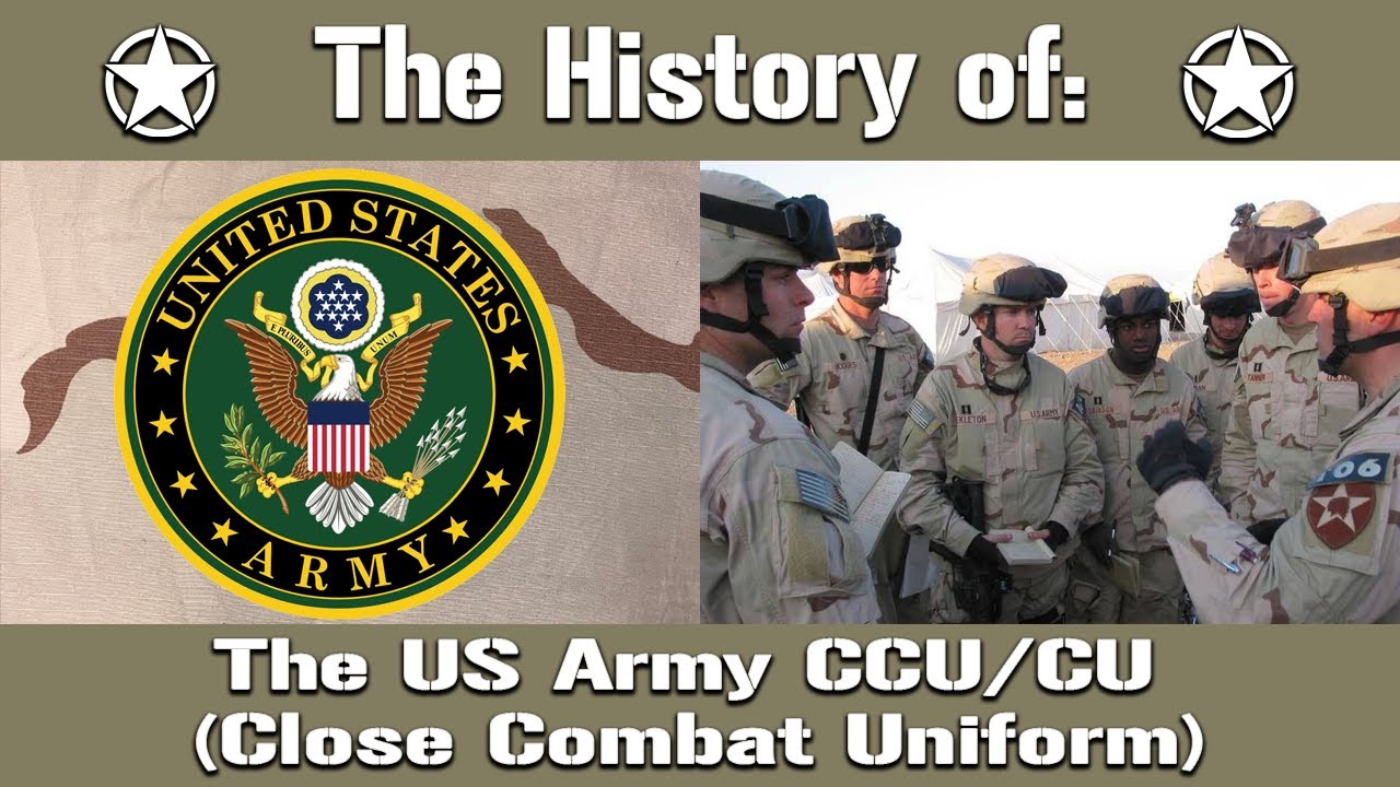 The History of: The US Army CCU (Close Combat Uniform) | Uniform History