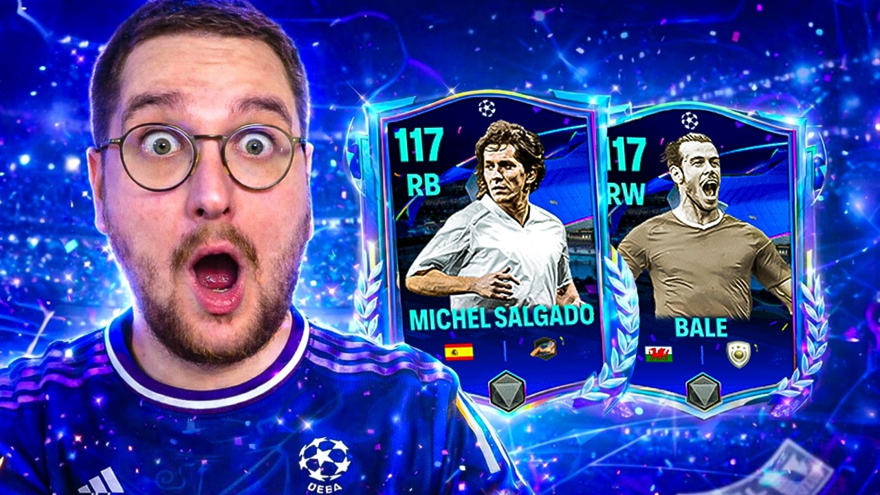 117+ OVR UCL БЕЗ ДОНАТА ... НЕРЕАЛЬНО ПОВЕЗЛО в ПАКИ и ДРАФТЫ в FC MOBILE 26: UEFA PACK OPENING