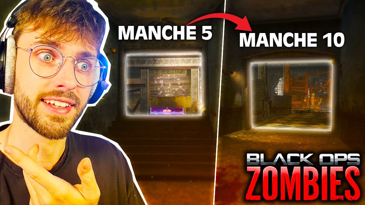 Je CHANGE de SALLE à CHAQUE MANCHES sur KINO DER TOTEN de BLACK OPS 1 ZOMBIES 😨 (1 Room 1 Round)