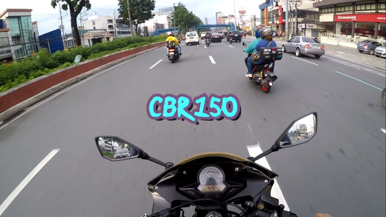 TEST RIDE BLACK HONDA CBR 150R V2