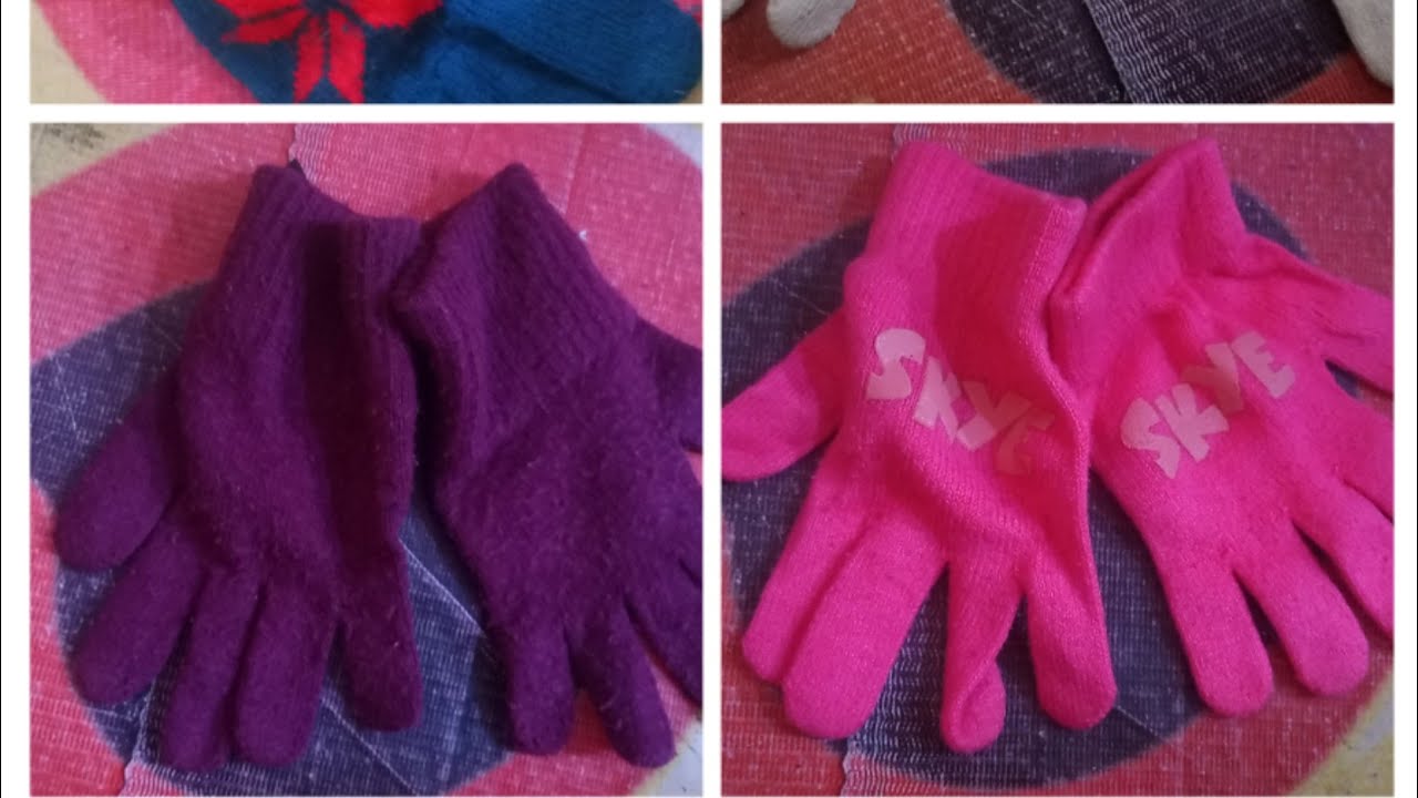 men's Ladies kids wool Gloves.Rs only 25/pec