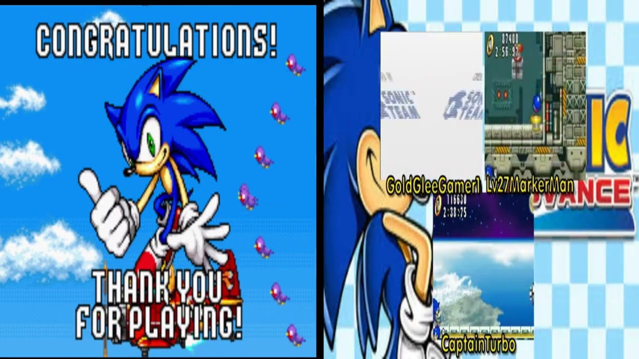 Sonic Advance 1: Racing Along with the Super LP Heroes - Sonic Only (Part 2/Finale)