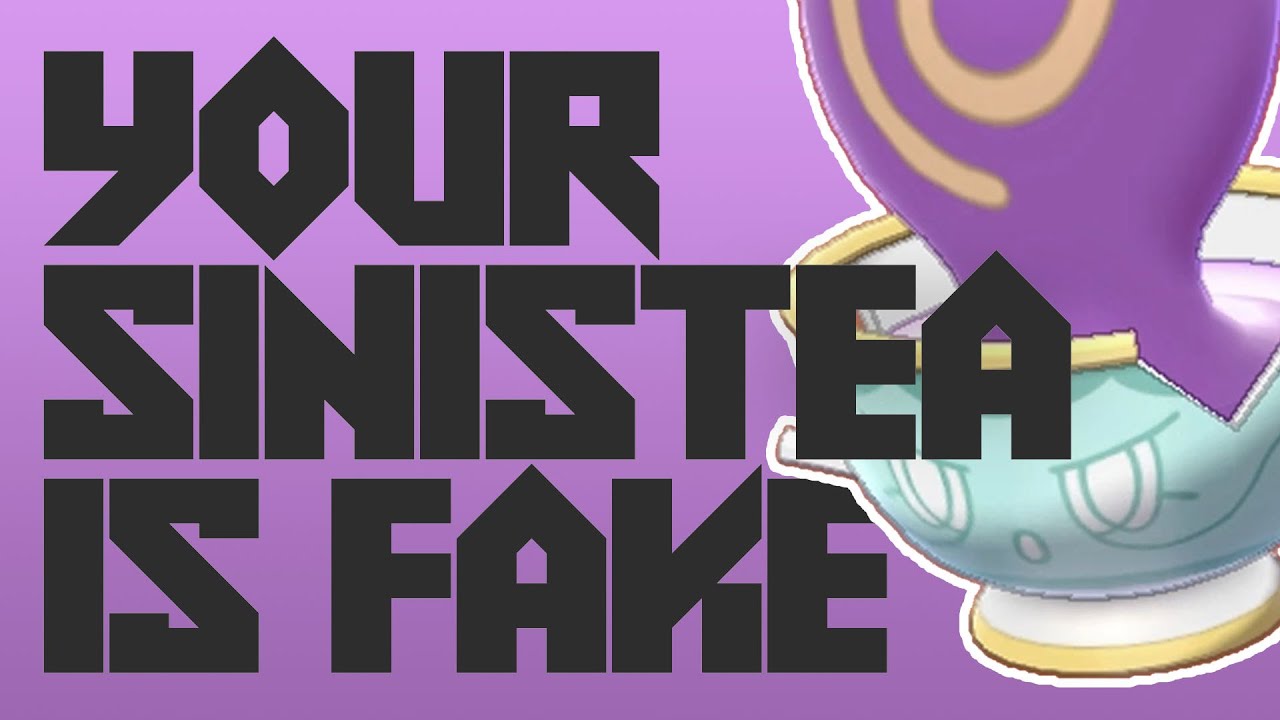 YOUR SINISTEA IS FAKE ...Probably