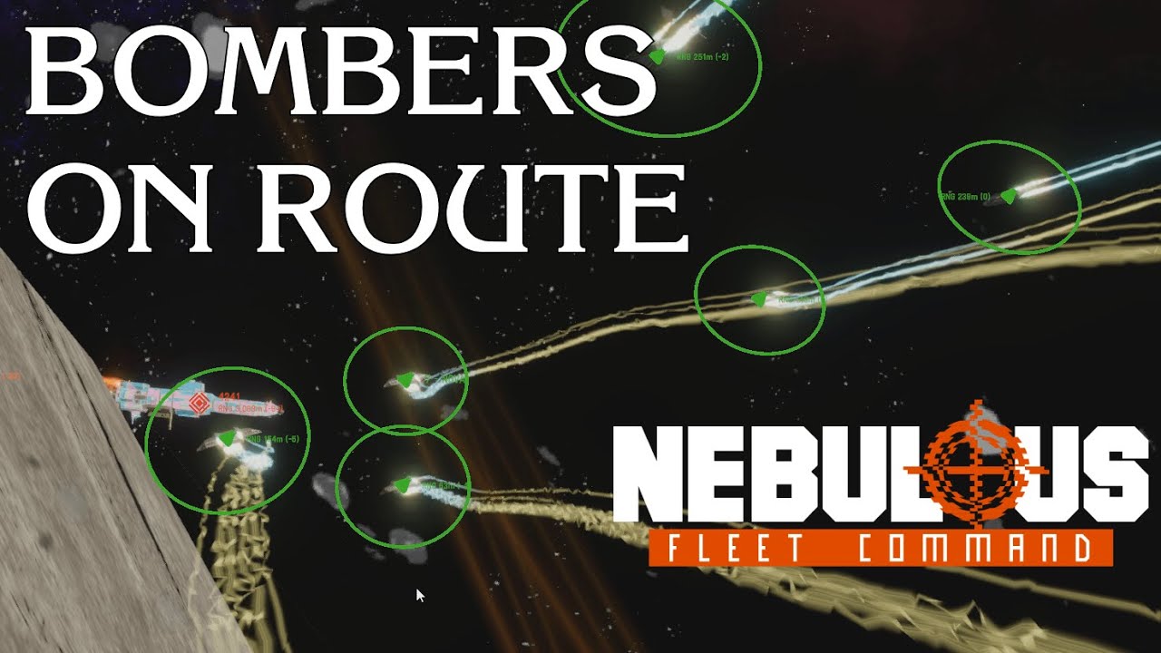 Bombers On Route | Nebulous: Fleet Command