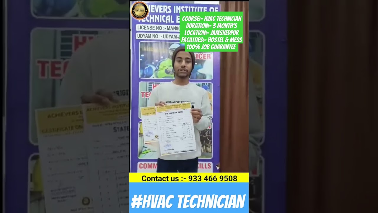 HVAC technician course hua complete