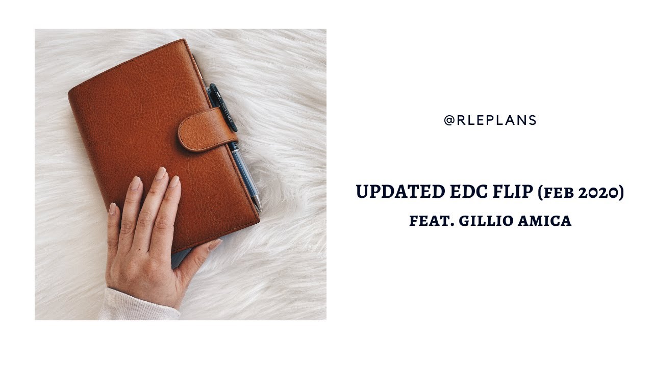 Updated EDC Flip Through: feat. Gillio Amica