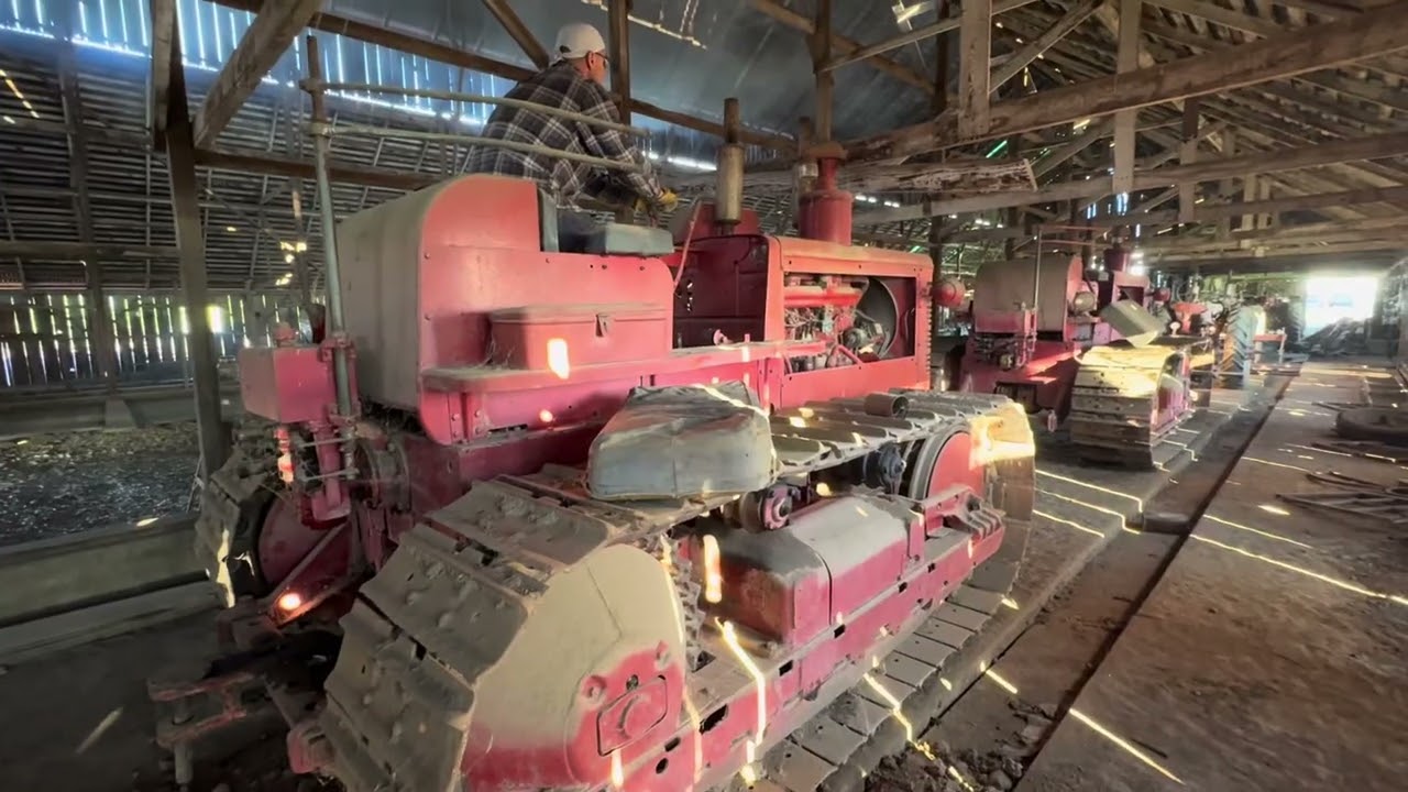 Will it start?? Barn Find TD-18 twins