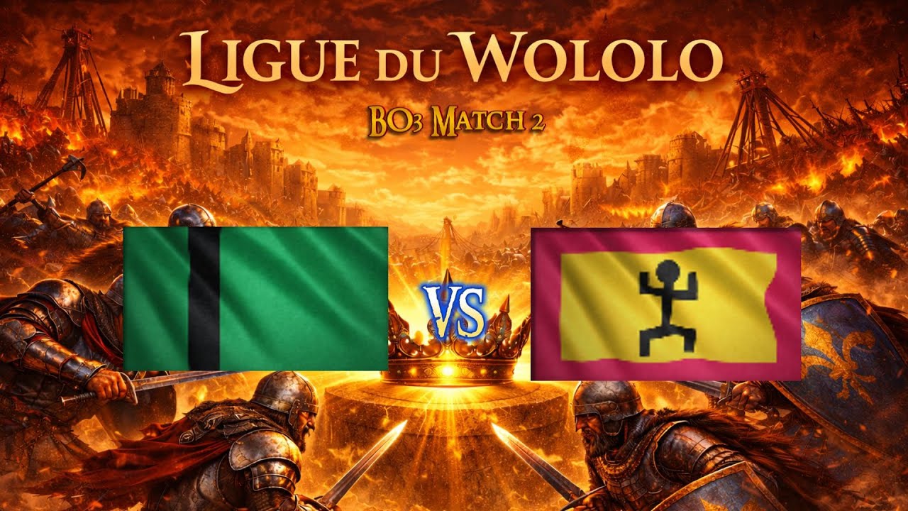 AOE4 Cast Tournoi LDW -  Ah oui la ça s'envoie des pains et on parle pas nourriture Match 2