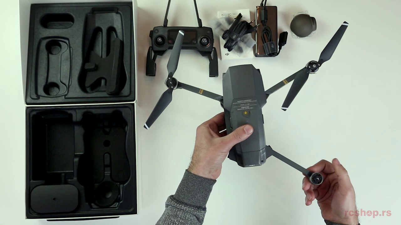 DJI Mavic Unboxing in rcshop.rs