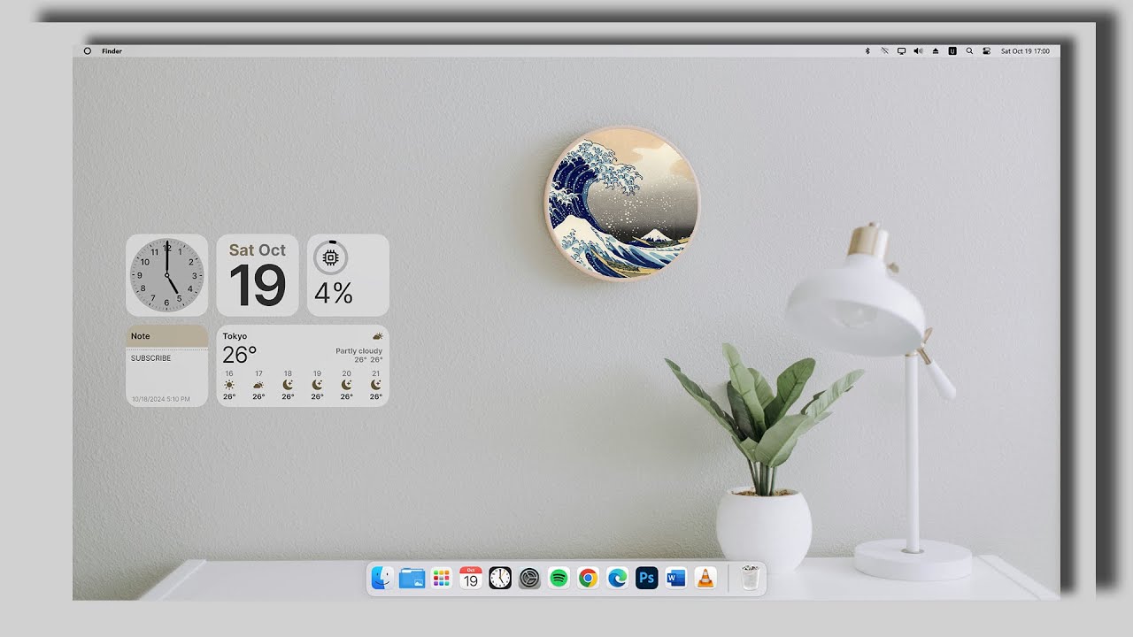 This Cozy Minimal Theme Will Give Your Desktop a Super Clean & Modern Look!