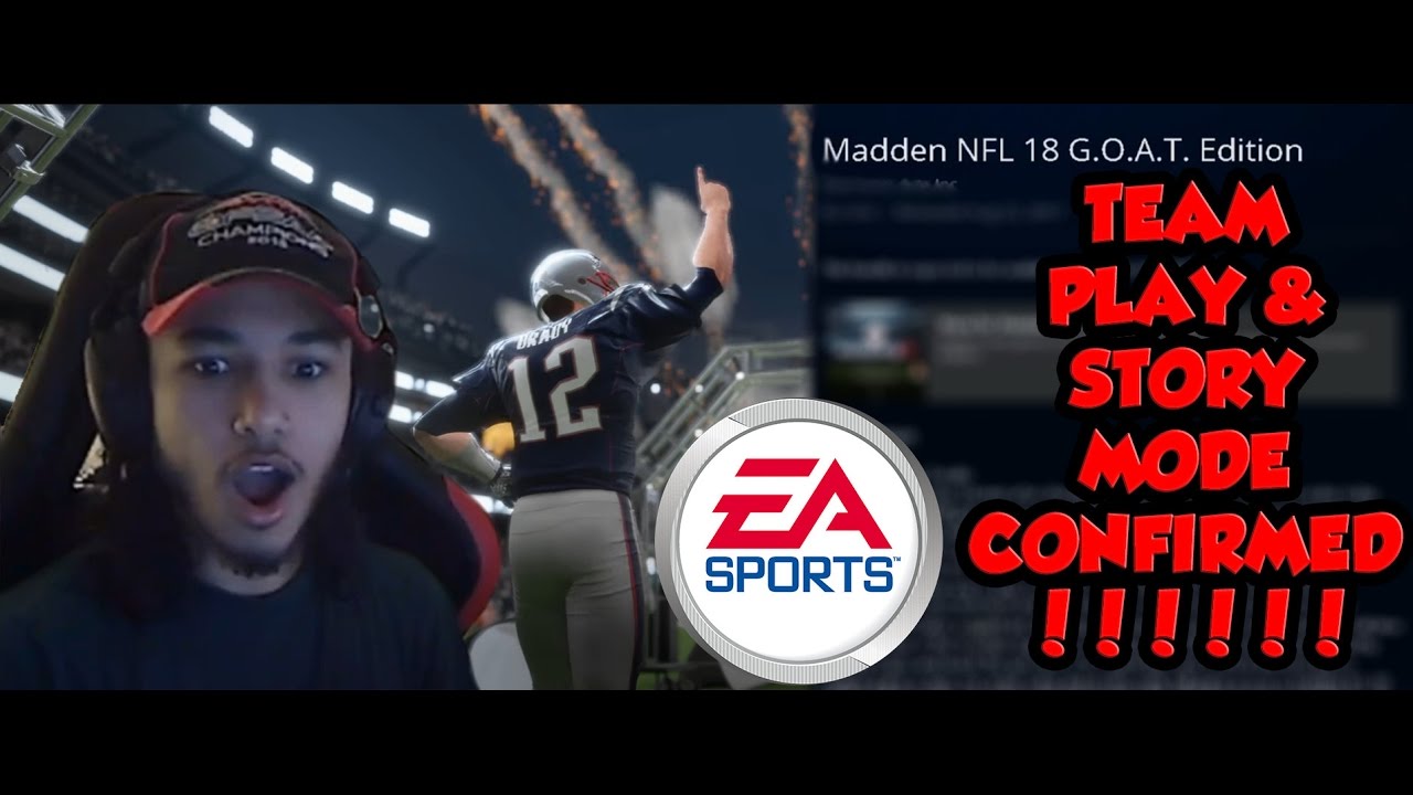 MADDEN 18 MAJOR LEAK!!! THEY DELETED IT BUT I CAUGHT IT FIRST!!! TEAM PLAY & STORY MODE CONFIRMED!!!