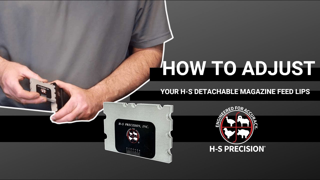 How To Adjust Detachable Magazine Feed Lips for Specific Calibers