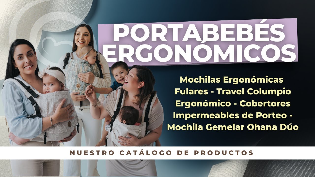 Mochila Ergo + Fular + Columpio Ergonómico Travel | Nuestro catálogo COMPLETO | Porteo Ergonómico