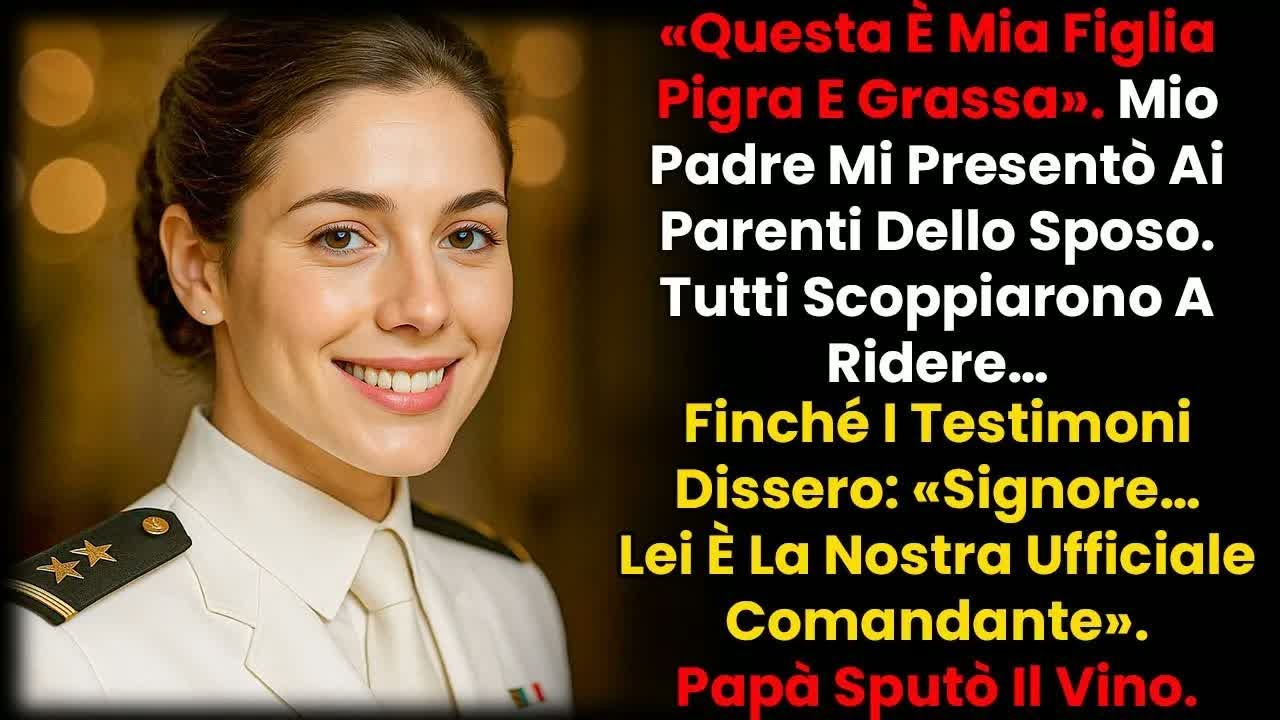 Mio Padre Derise Il Mio Aspetto Al Matrimonio… Poi Sputò Il Vino Quando Il Testimone Salutò