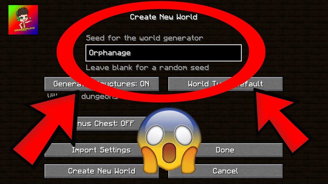 ✔YOU ARE NOT ALONE IN THIS MINECRAFT WORLD!! (Orphanage Seed)