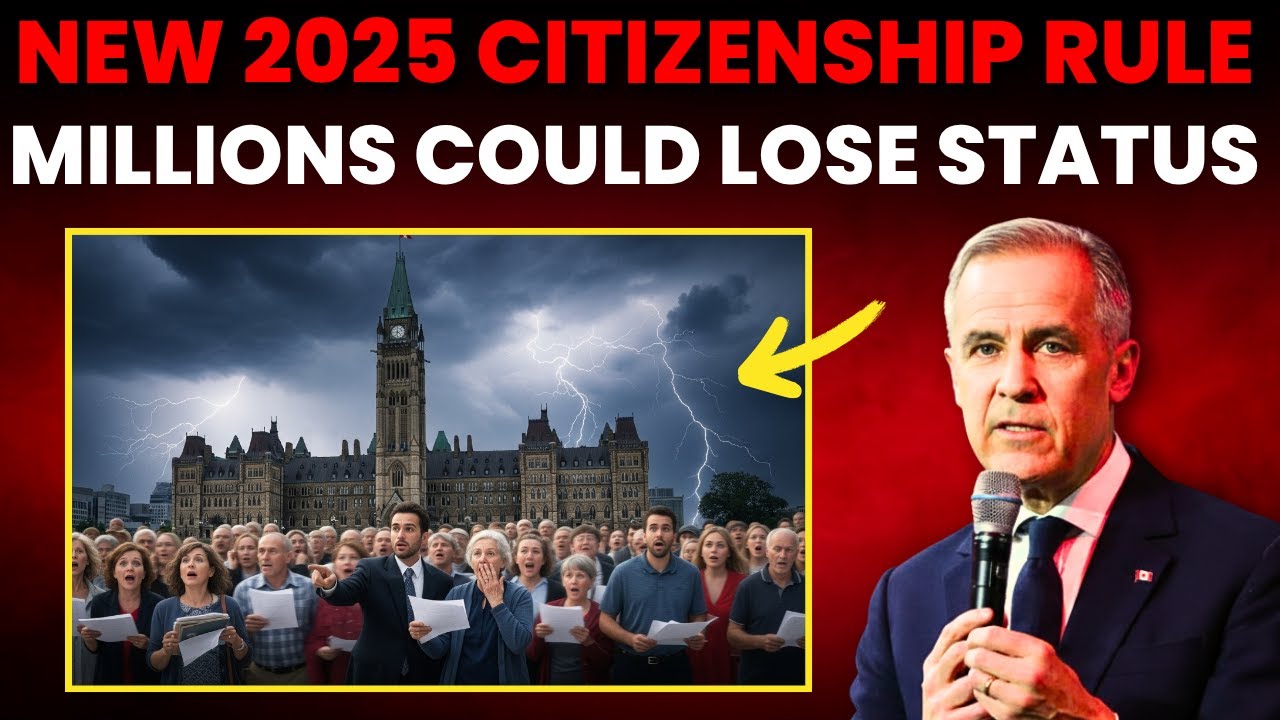 Millions at Risk: Citizenship Rule Change in Canada 2025