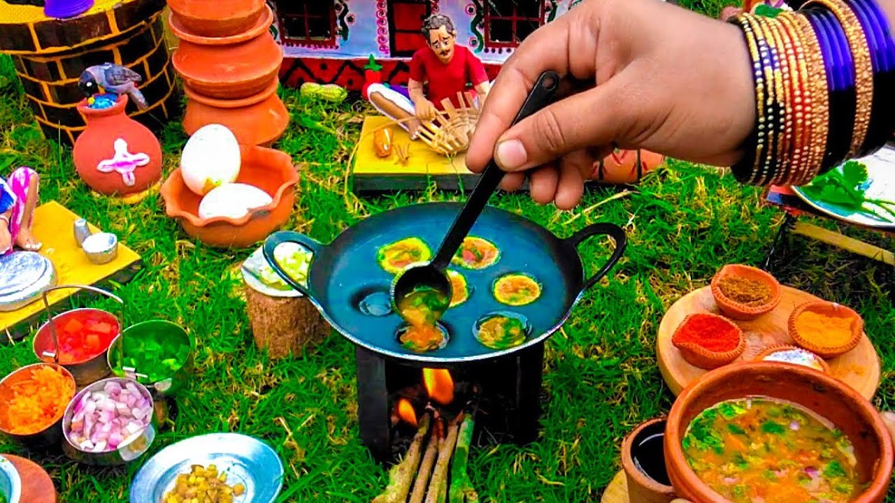 Egg Paniyaram Recipe | Egg Bites | mini Egg Paniyaram |Mini Cooking | Egg Paniyaram 