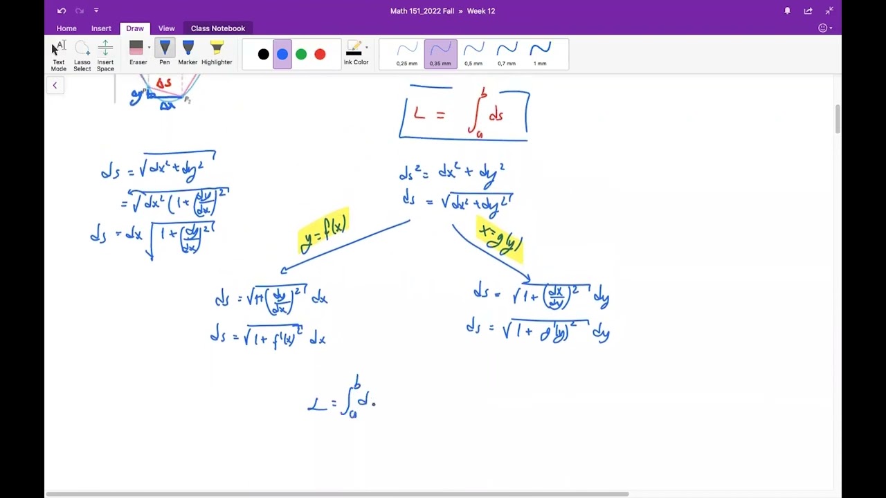 Lecture 42 - Arc Length