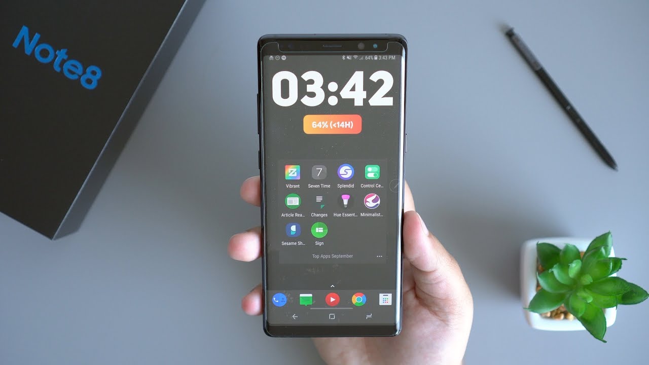 Top Android Apps - Samsung Galaxy Note 8 Edition (September 2017)