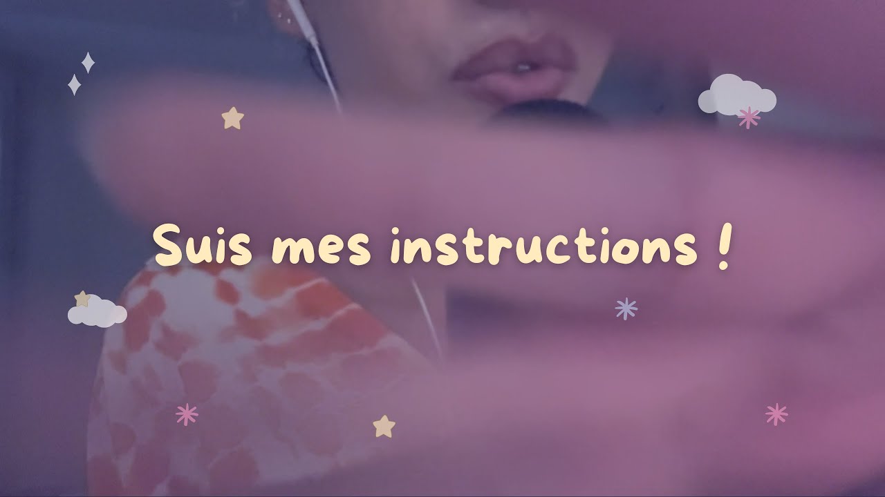 ASMR • OUVRE, CLIGNE OU FERME LES YEUX 👀