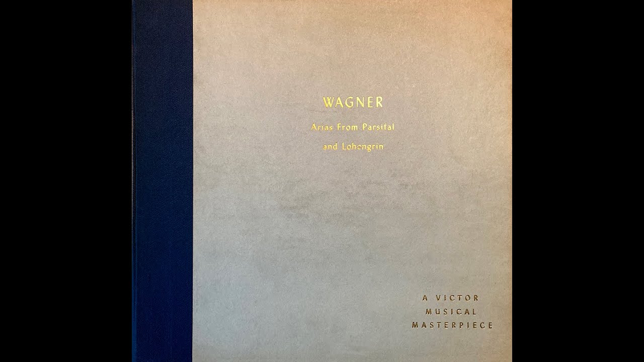 WAGNER - Arias From Parsifal and Lohengrin (sp,78rpm)