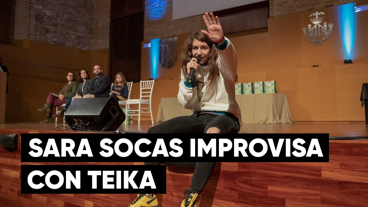 SARA SOCAS improvisa con Teika
