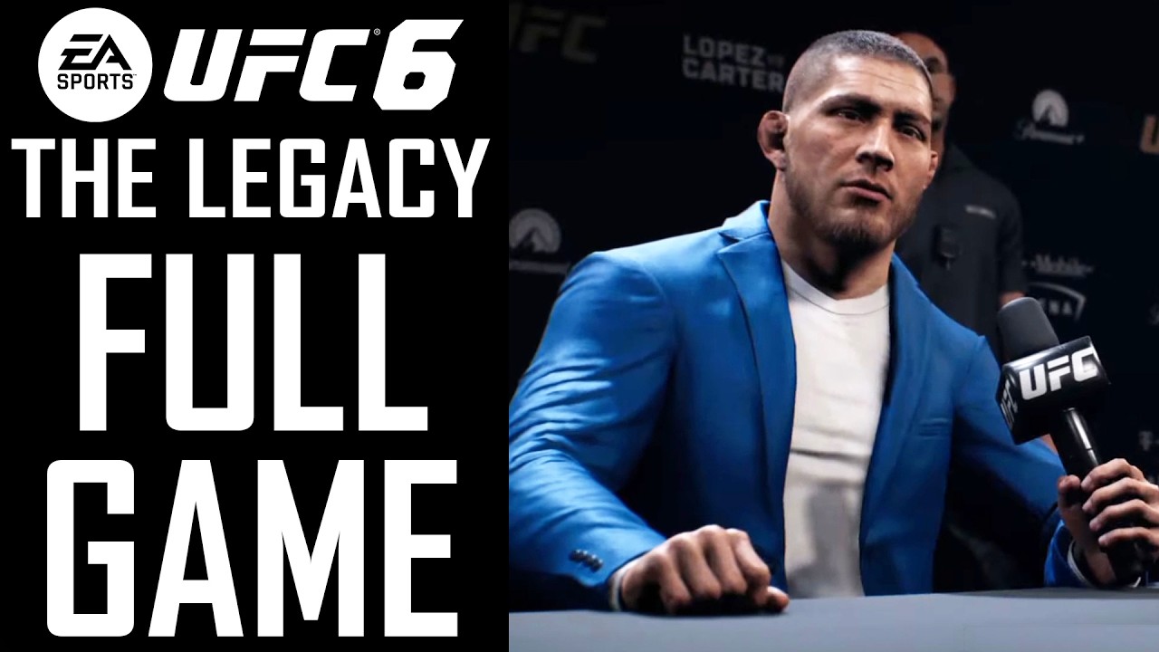 EA Sports UFC 6 - The Legacy - Gameplay Walkthrough | FULL GAME