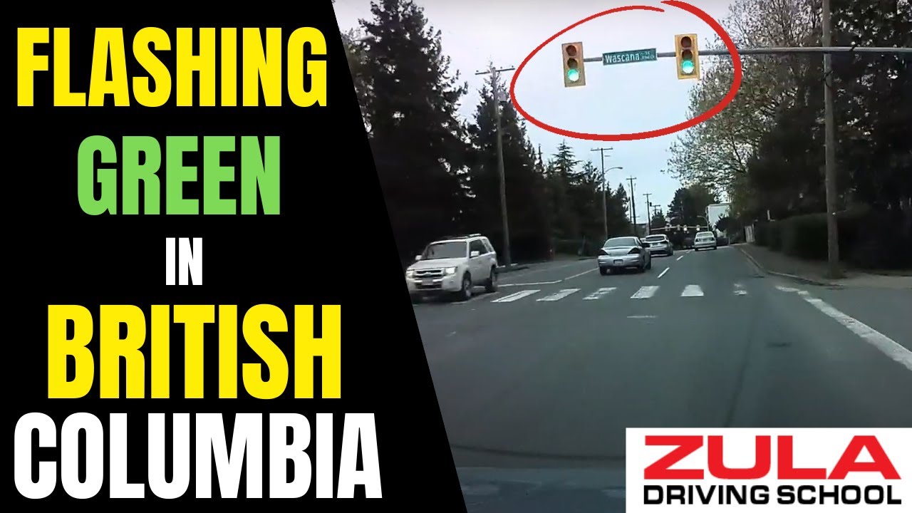 What the blinking green lights mean in British Columbia