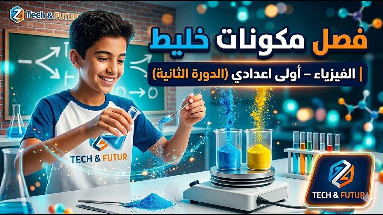 فصل مكونات خليط بسهولة | La séparation des constituants d’un mélange | الأولى إعدادي