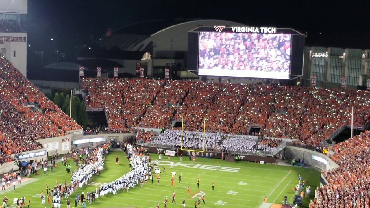 Va. Tech Full Intro - Enter Sandman 2018 Notre Dame Game