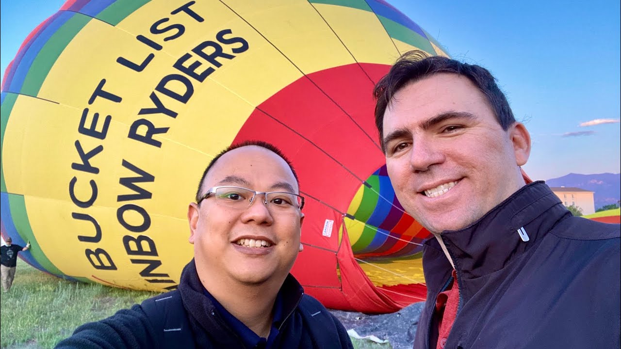 Hot Air Ballooning with Rainbow Ryders in Colorado Springs